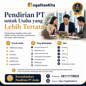 illustrasi pendirian PT