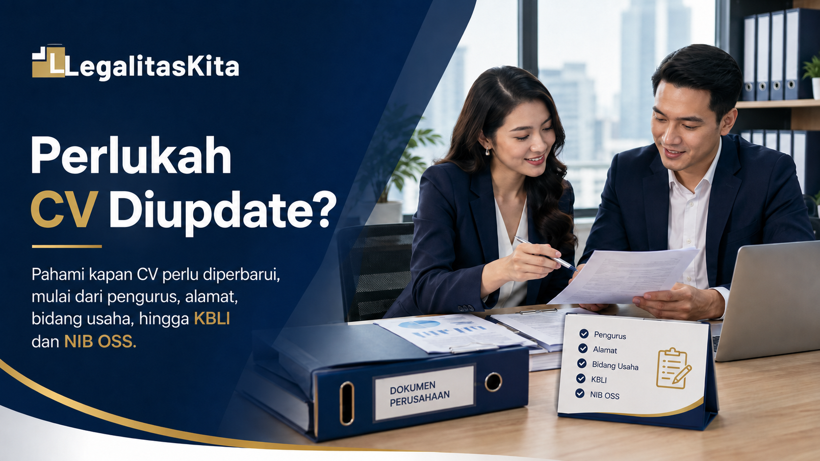 Pendampingan update CV dan legalitas usaha